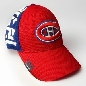Reebok Montreal Canadiens Fitted Baseball Hat~NHL~ Hockey~Center Ice Collection